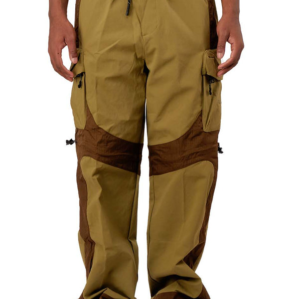 Army Green Coated Cotton Cargo